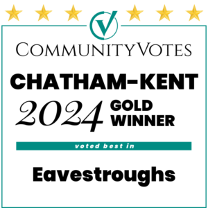 Gold Winner Chatham-Kent Community Votes awarded to Aurora Exteriors Inc in 2024
